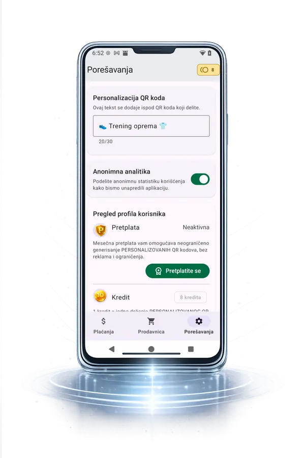 Podešavanja i personalizacija